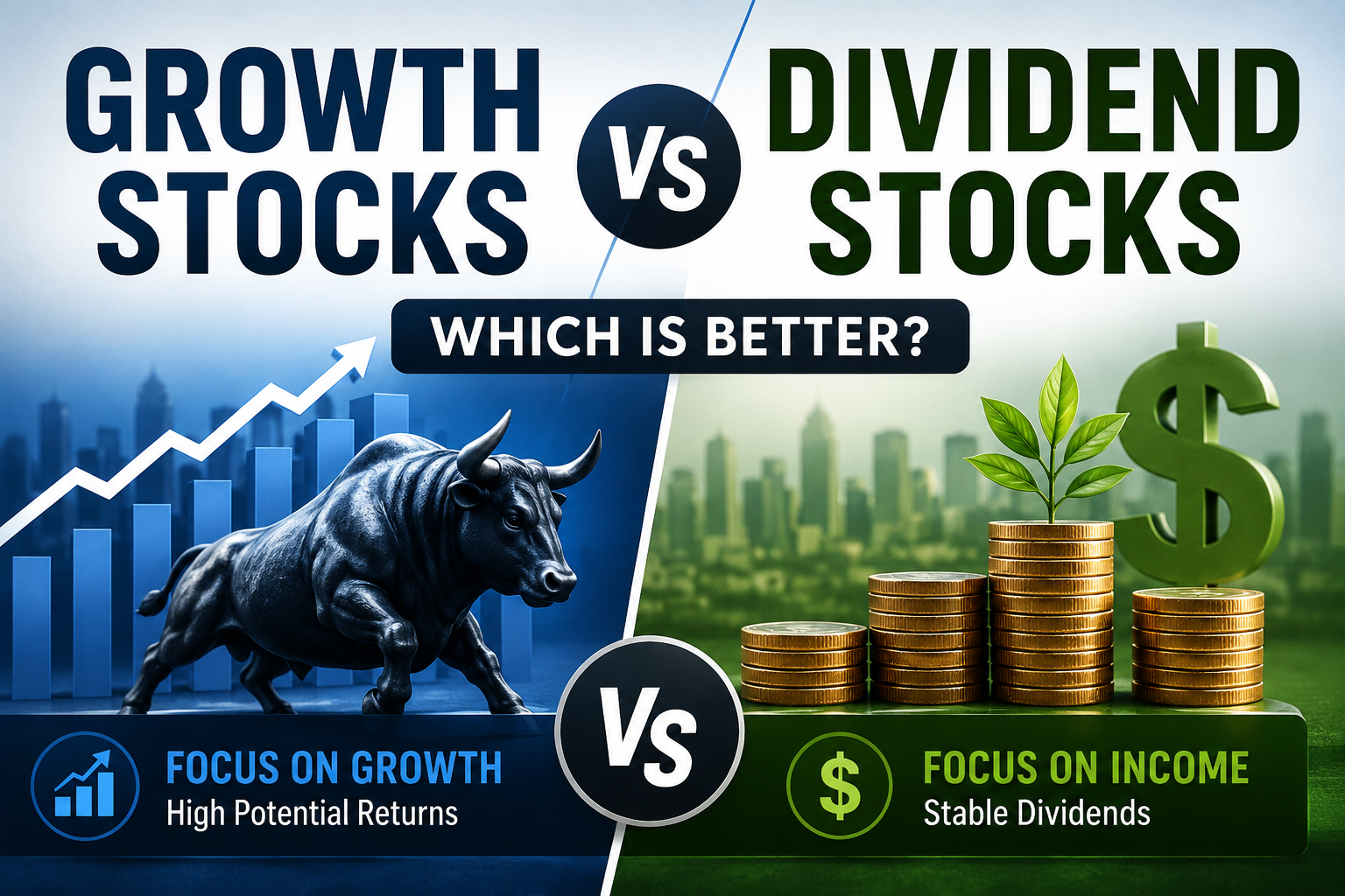 Growth Stocks vs Dividend Stocks: Which Is Better?