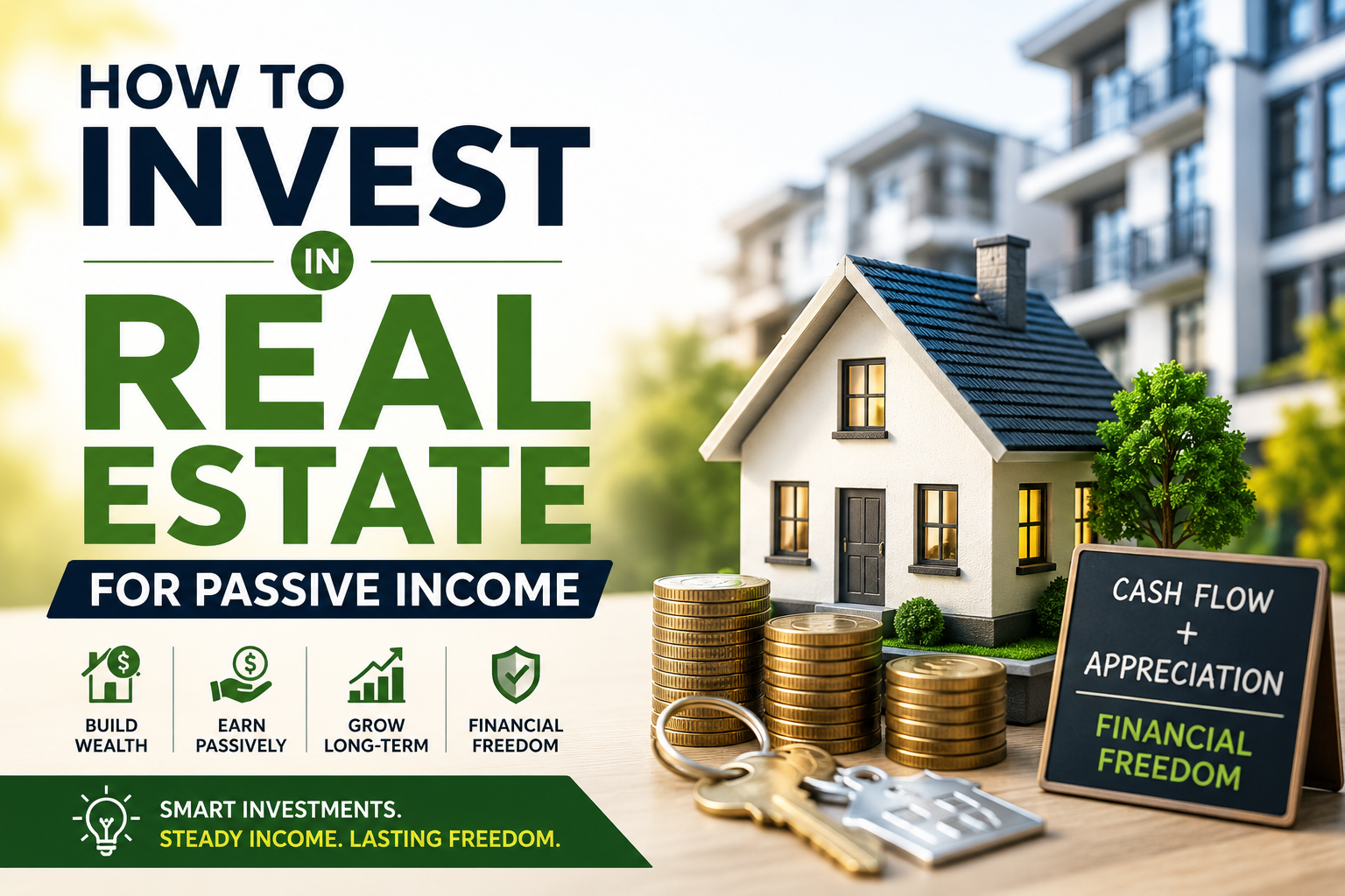 How to Invest in Real Estate for Passive Income