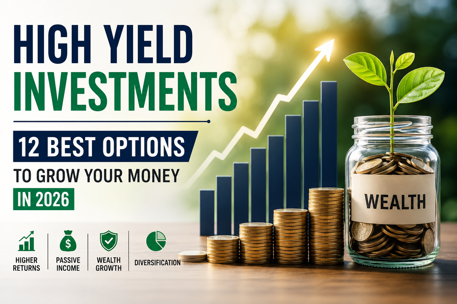 High Yield Investments: 12 Best Options to Grow Your Money in 2026