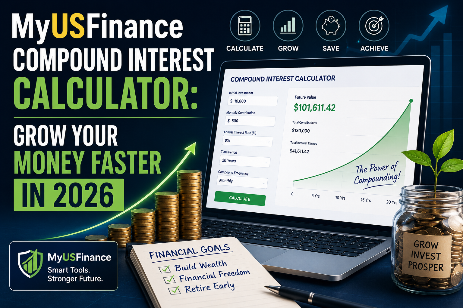 MyUSFinance Compound Interest Calculator: Grow Your Money Faster in 2026
