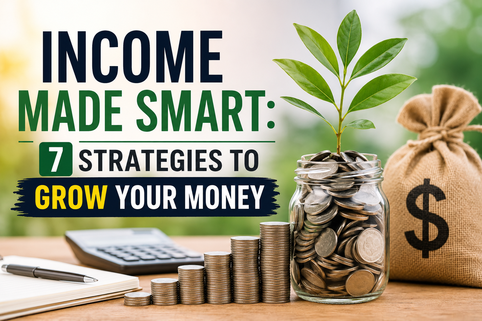 Income Made Smart: 7 Strategies to Grow Your Money